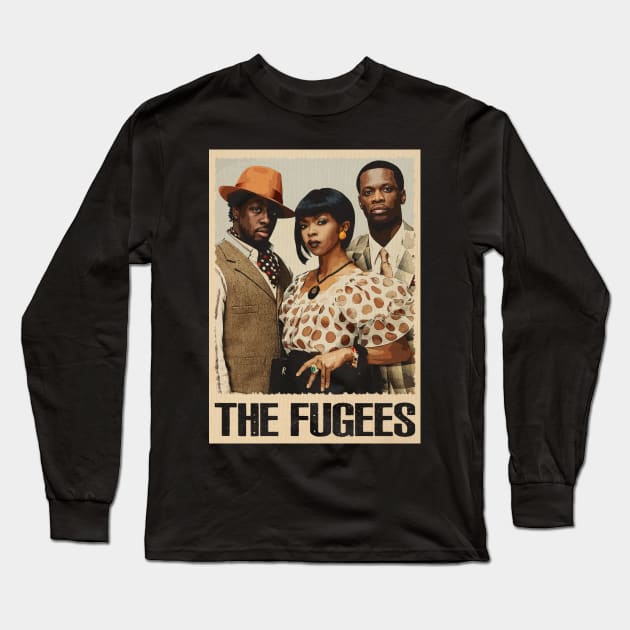 Rap Royalty Threads Embrace the Legendary Status of Fugee in Style Long Sleeve T-Shirt by Thunder Lighthouse